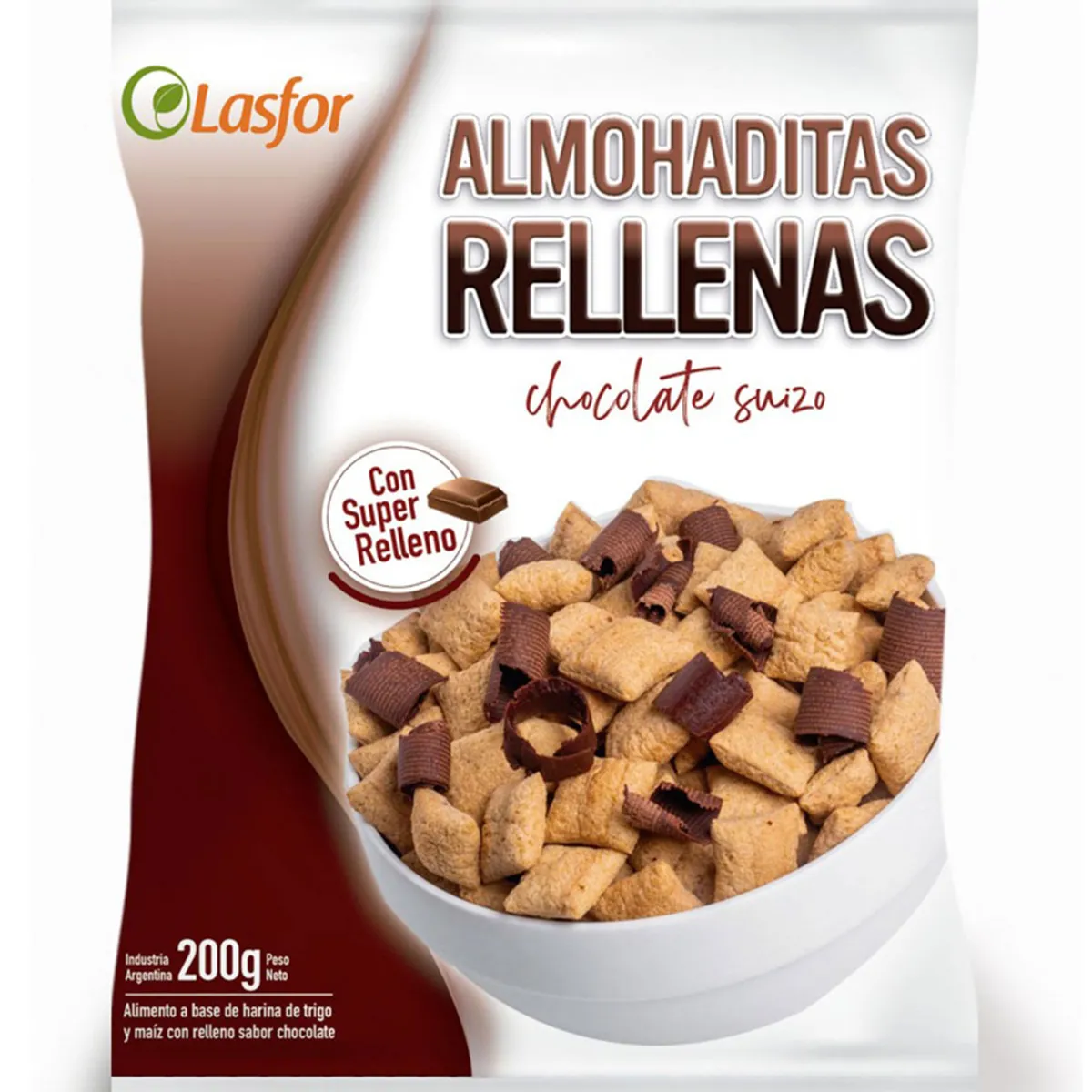 ALMOHADITAS LASFOR CHOCOLATE 200G