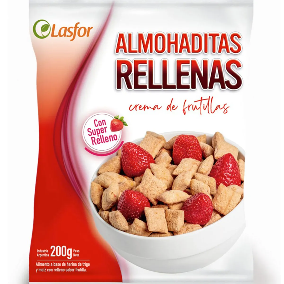 ALMOHADITAS LASFOR FRUTILLAS 200G