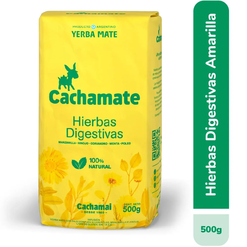 YERBA CACHAMATE HIERBAS DIGESTIVAS 500G