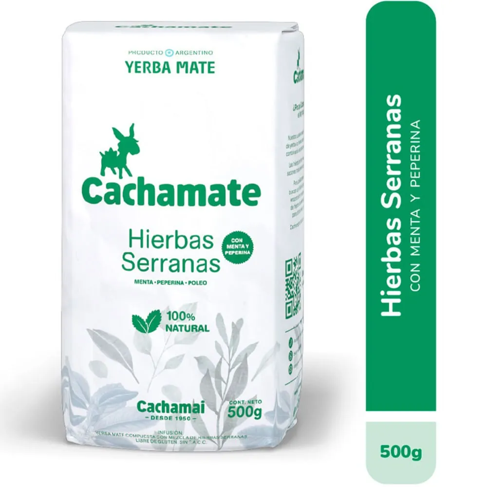 YERBA CACHAMATE HIERBAS SERRANAS 500G