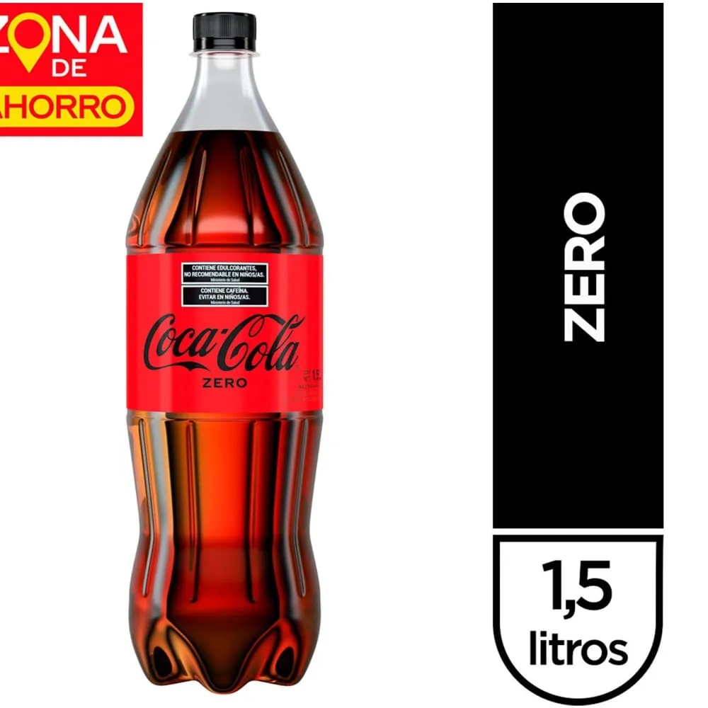 COCA COLA ZERO 1.5L