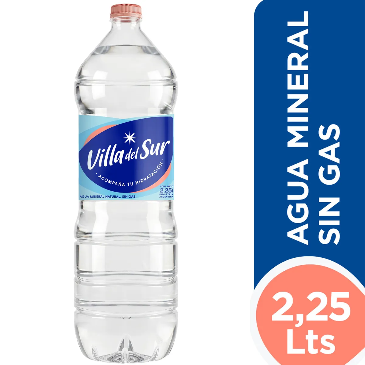 AGUA VILLA DEL SUR SIN GAS 2.25L
