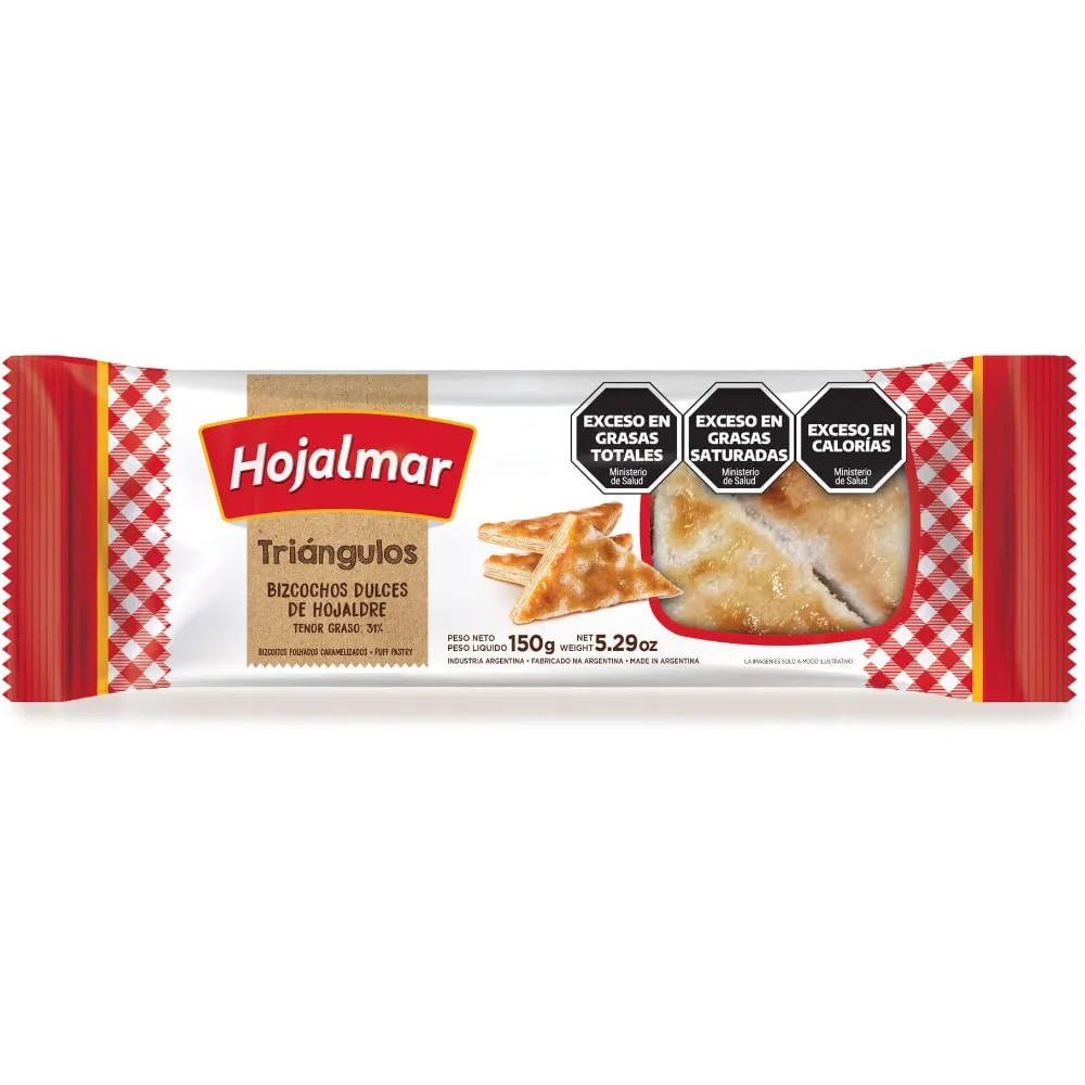 HOJALMAR TRIANGULOS 150G