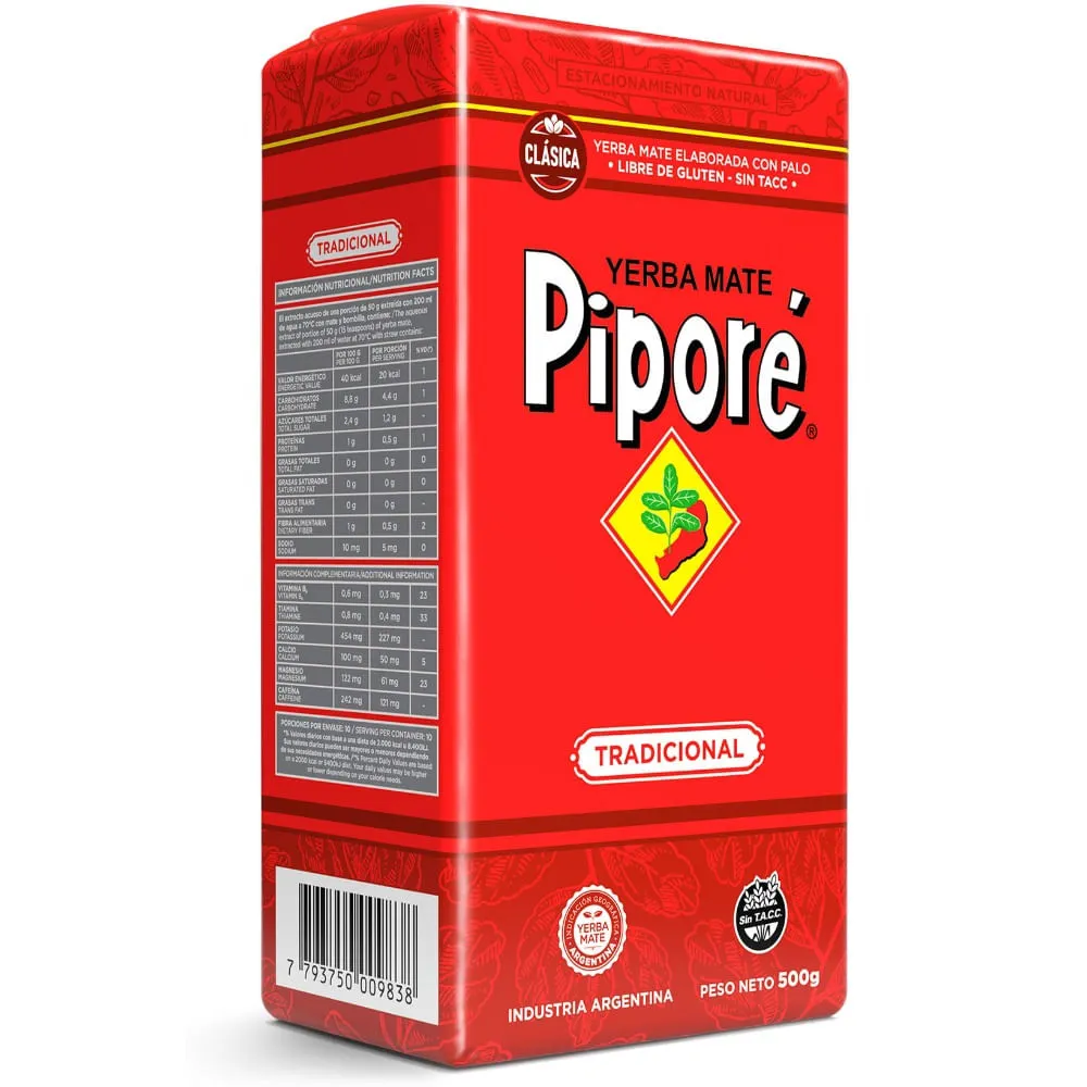 YERBA PIPORE TRADICIONAL 500G