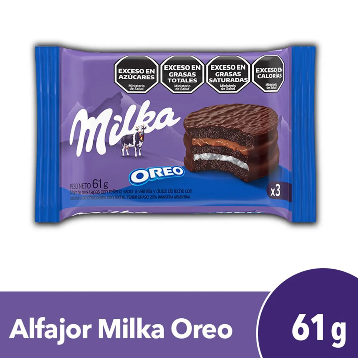 MILKA TORTA OREO 61G