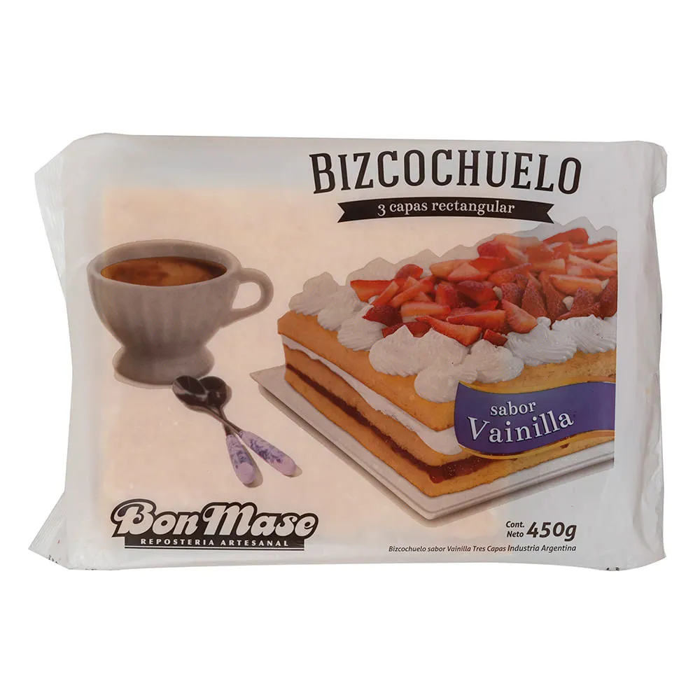 BIZCOCHUELO VAINILLA BON MASE 450G