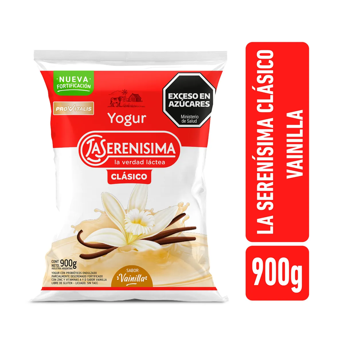YOGUR LASERENISIMA VAINILLA 900G