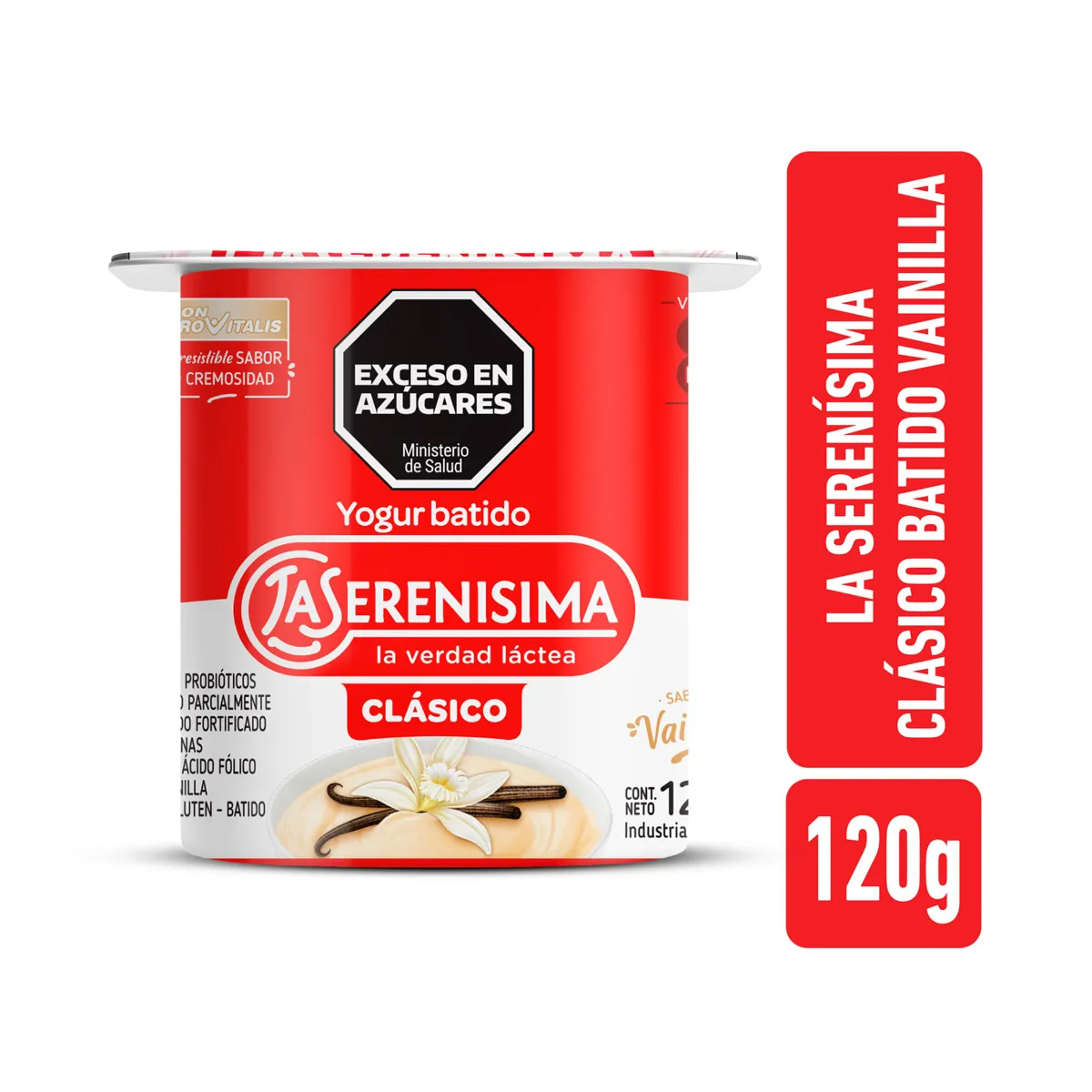 YOGUR LA SEREN. BAT. VAINI. 120G