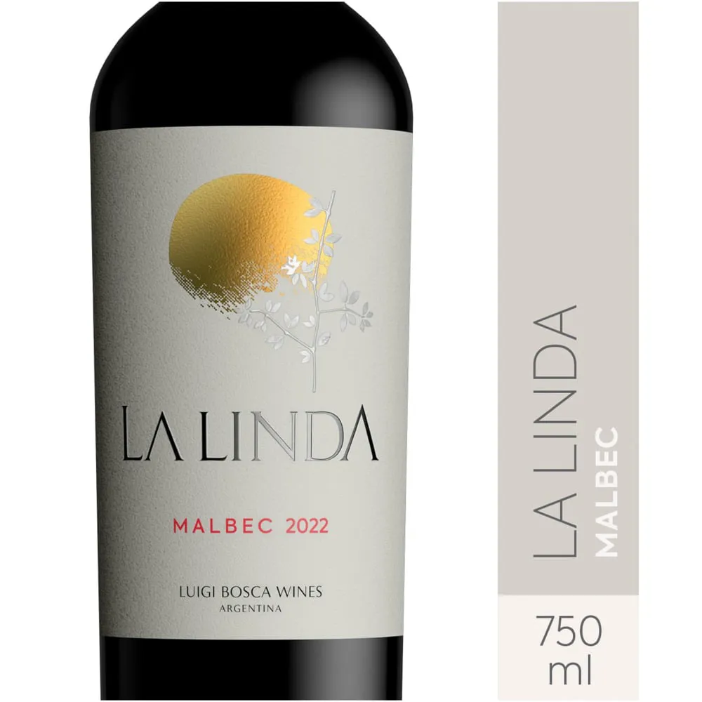 VINO LA LINDA MALBEC 750ML