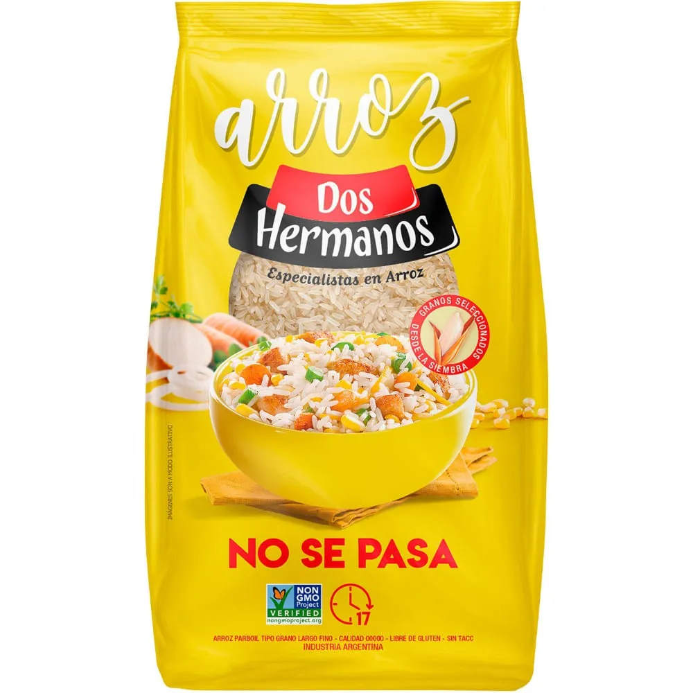 ARROZ DOS HERMANOS PARBOIL AMAR.1KG