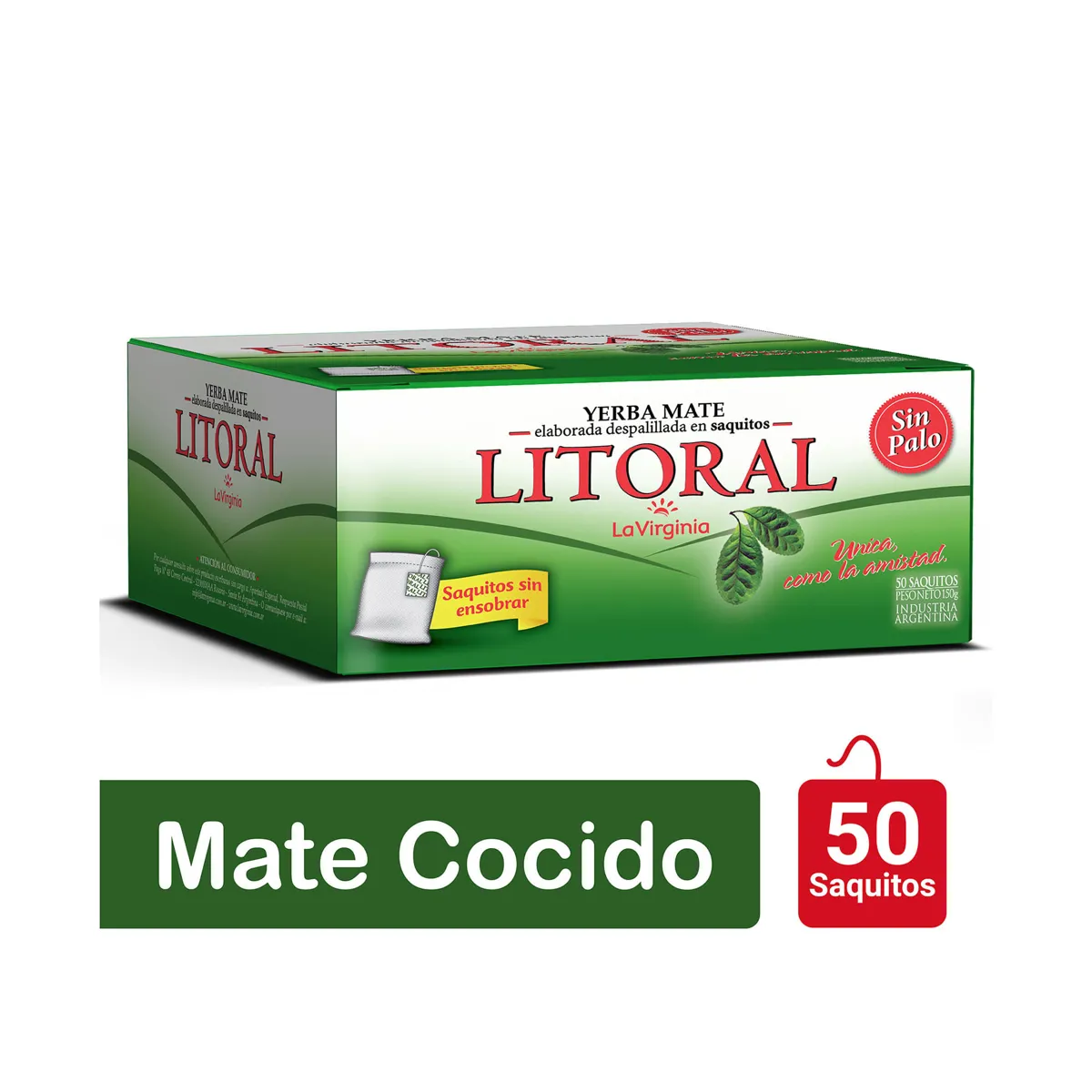 YERBA LITORAL SIN TACC 10/25/3G