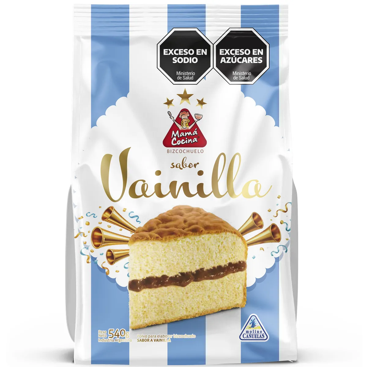 BIZCOCHUELO VAINILLA MAMA COCINA 540G