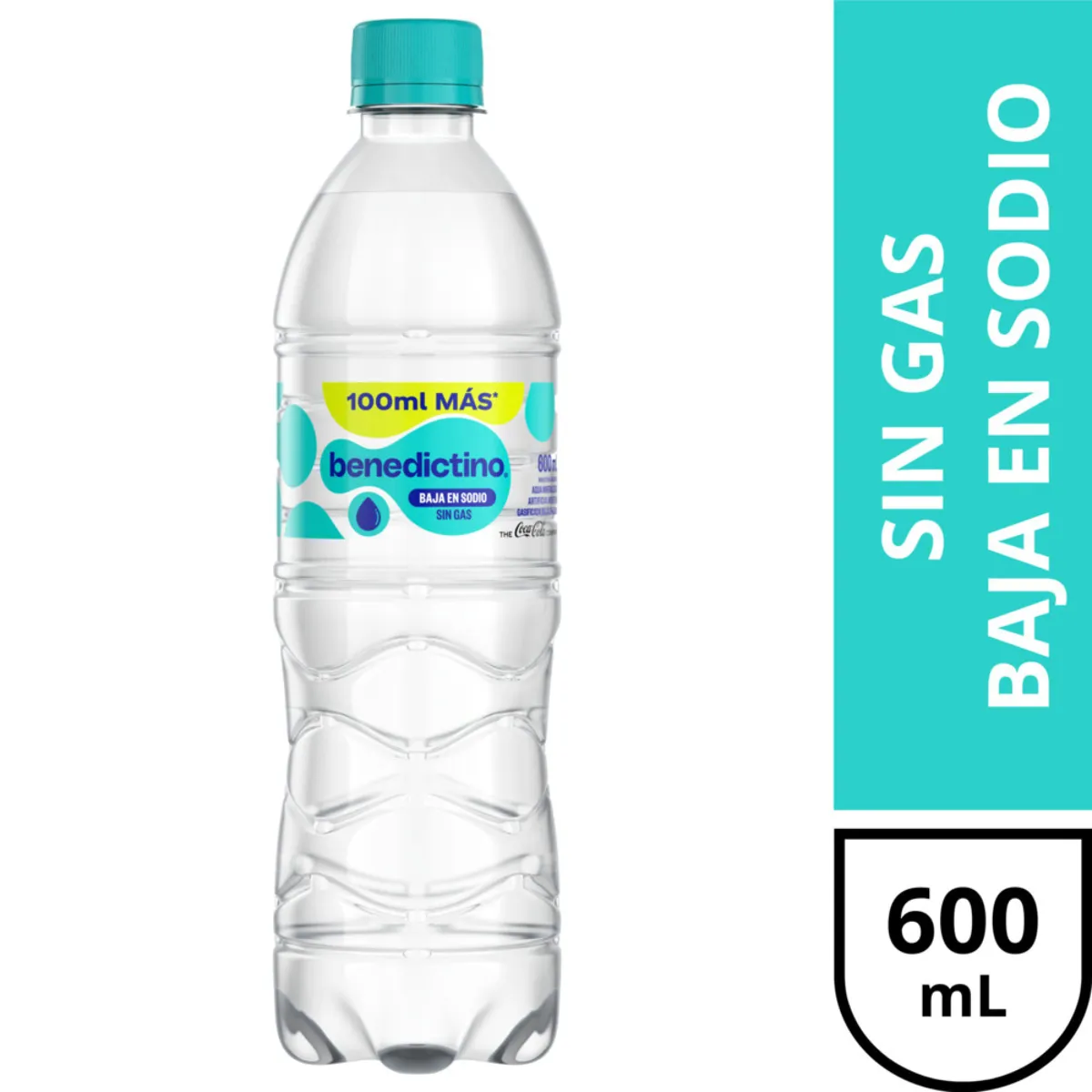BENEDICTINO AGUA SIN GAS 600ML