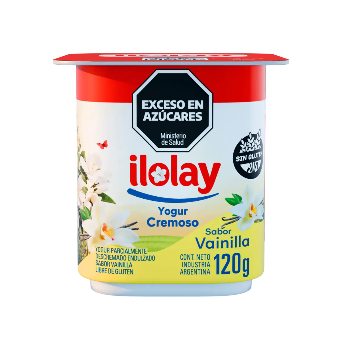 YOGUR ILOLAY VAINILLA 120G