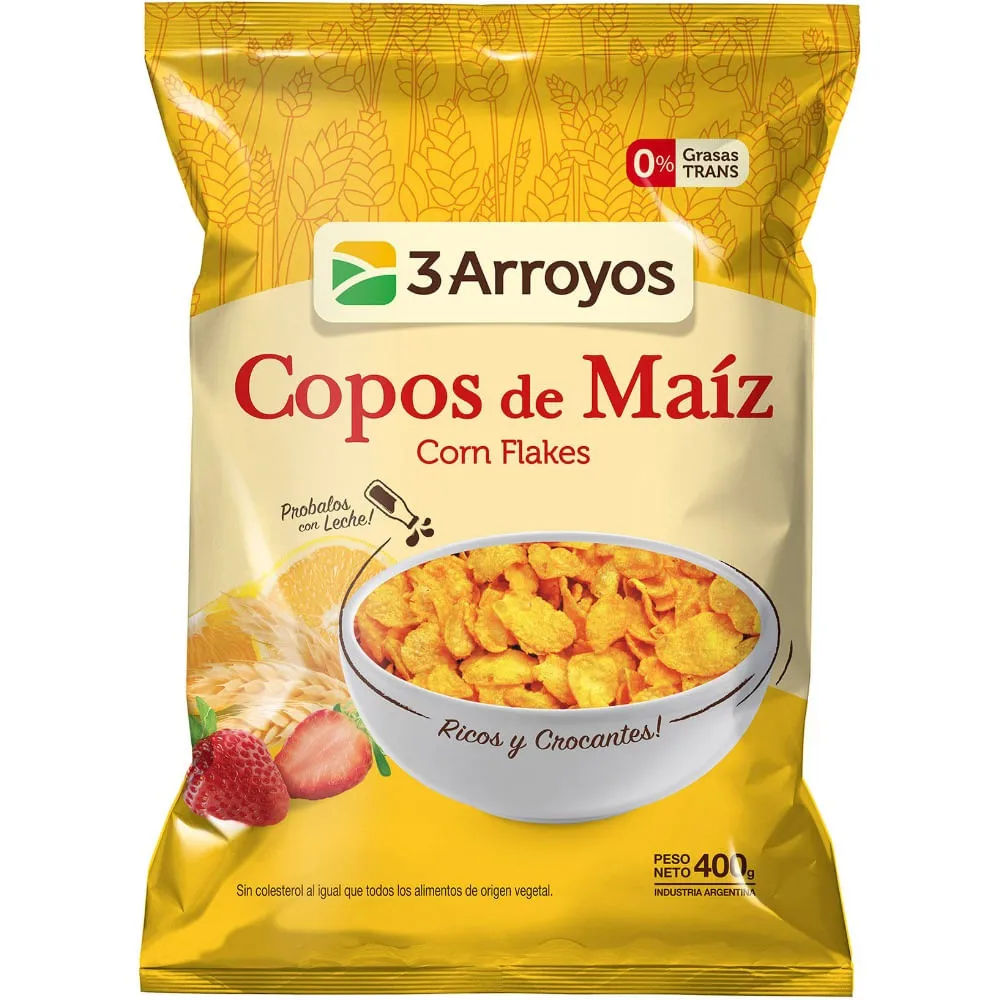 COPOS MAIZ 3 ARROYOS 400G