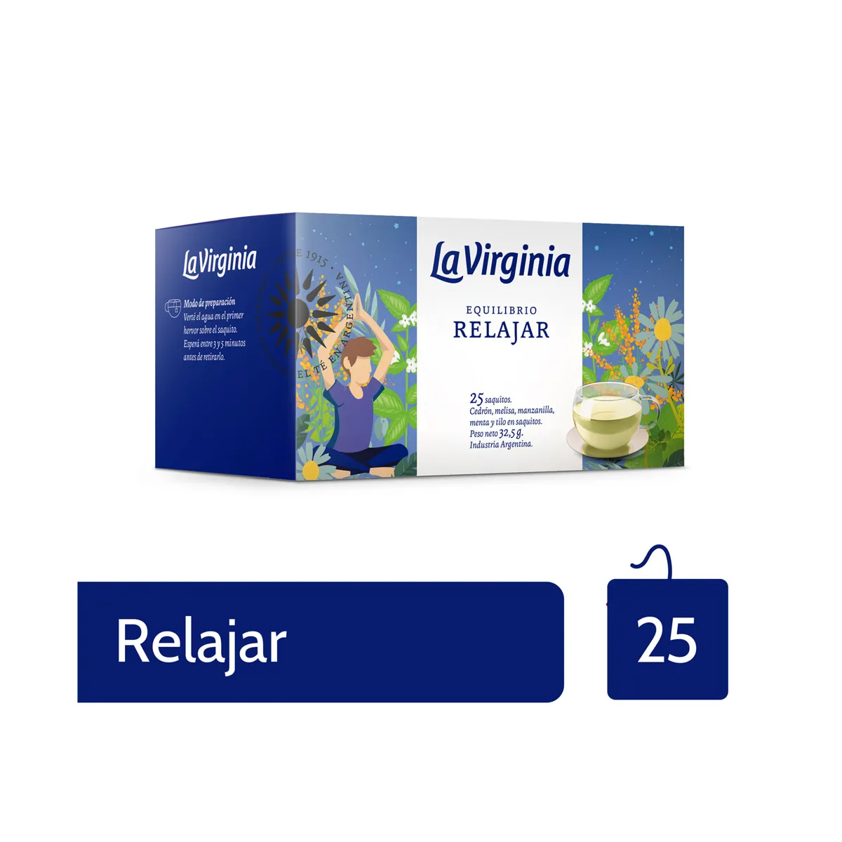 LA VIRGINIA RELAJAR 25SAQ