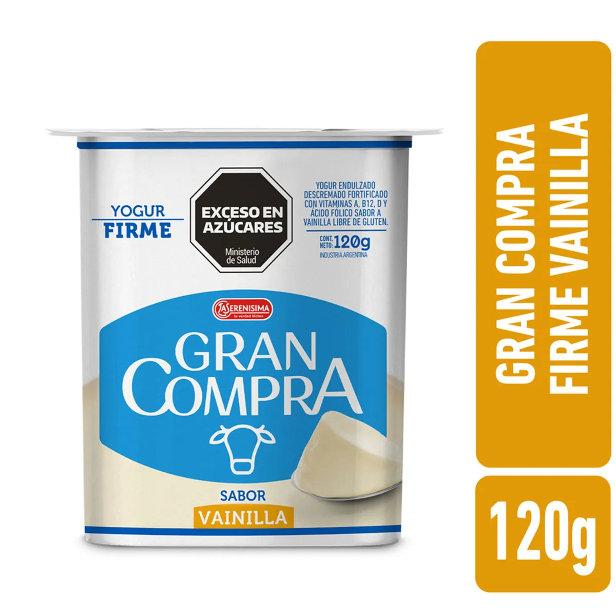 GRAN COMPRA FIRME VAINILLA 120G