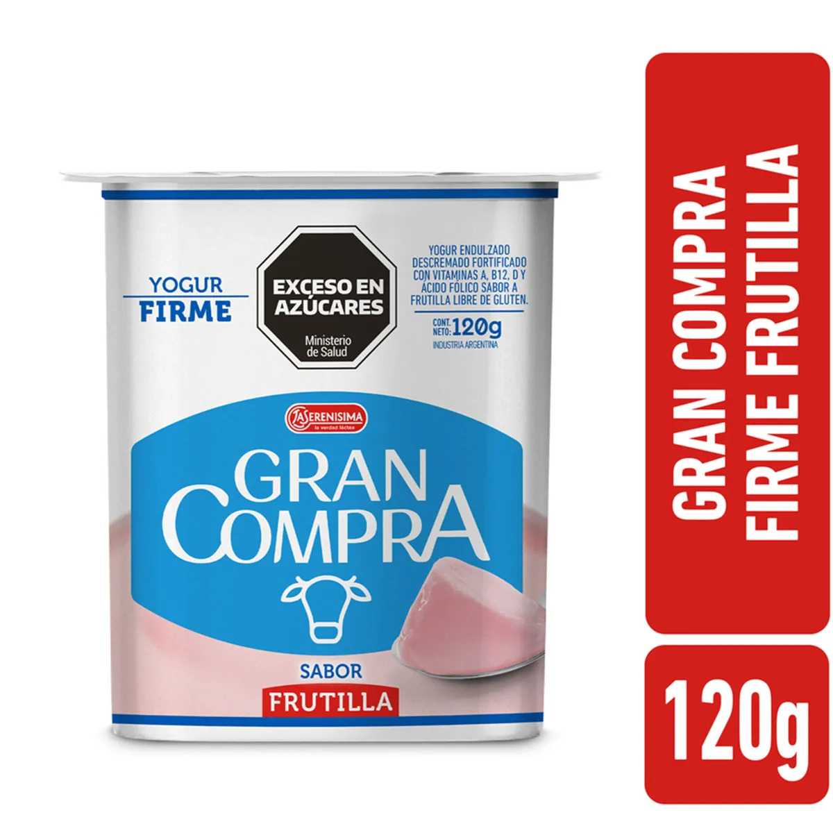 GRAN COMPRA FIRME FRUTILLA 120G
