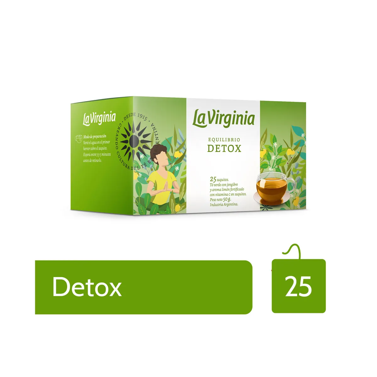 TE VERDE DETOX 25SAQ