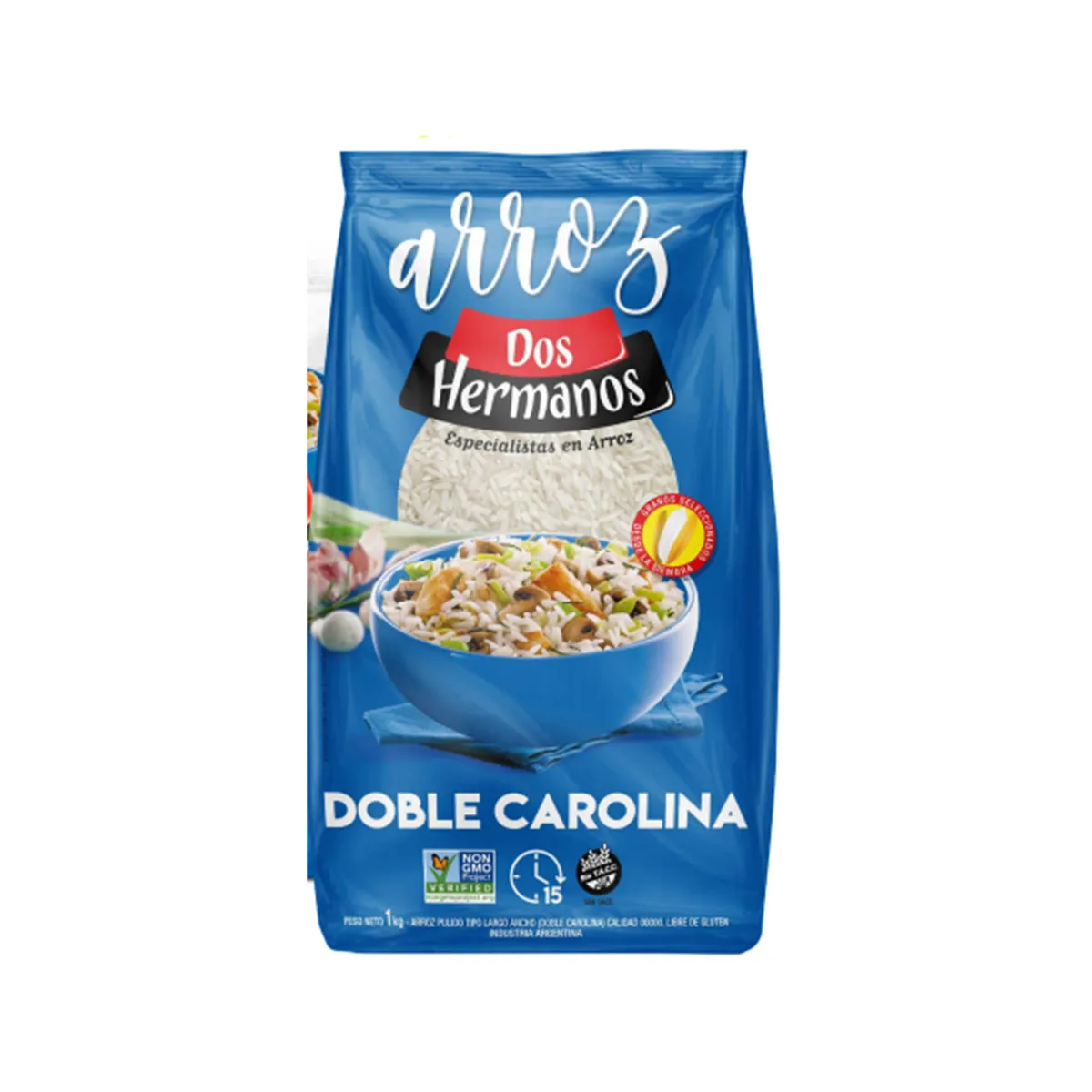 ARROZ DOS HERMANOS DOBLE CAROLINA 1KG