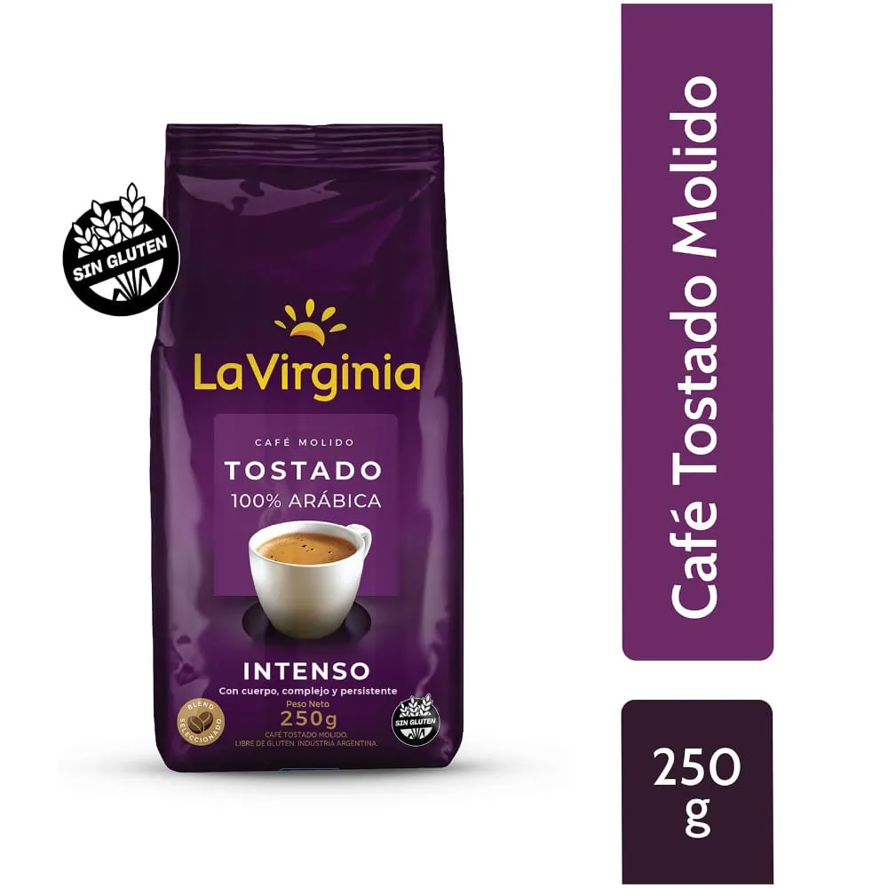 CAFE TOSTADO LA VIRGINIA 250 G