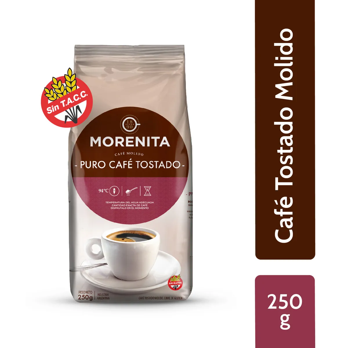 CAFE MOLIDO MORENITA 250 G