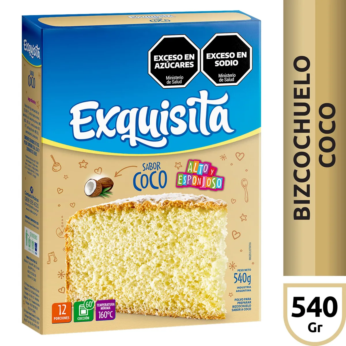 EXQUISITA COCO 540 G