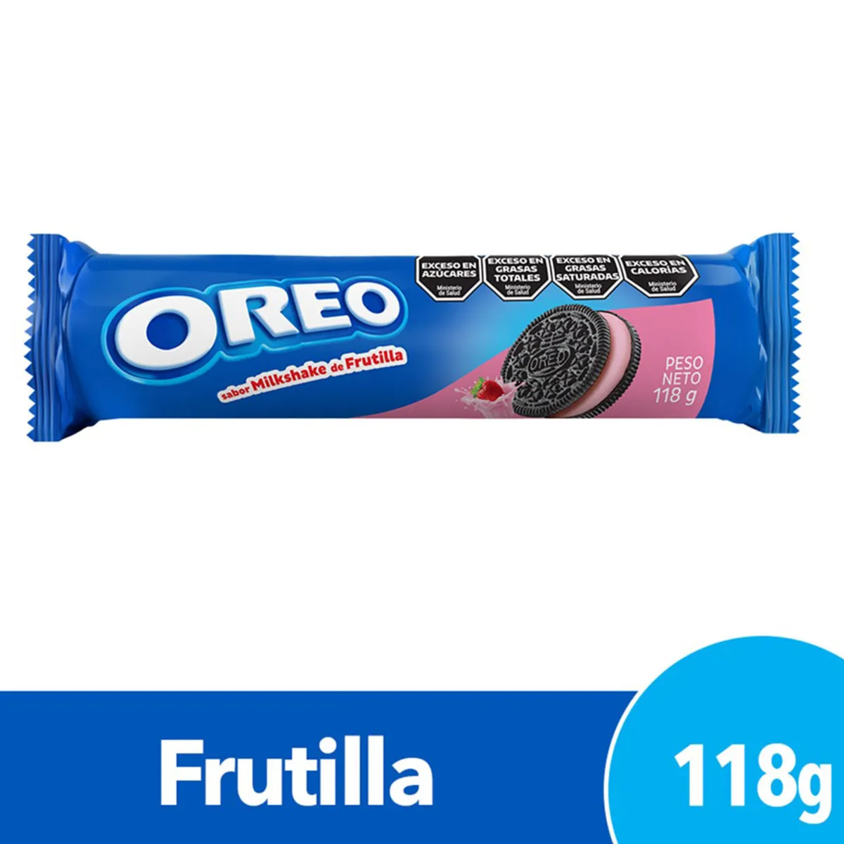 OREO FRUTILLA 118 G