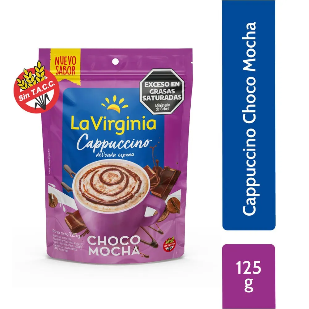CAPUCCINO LA VIRG. CHOCO MOCHA 125G