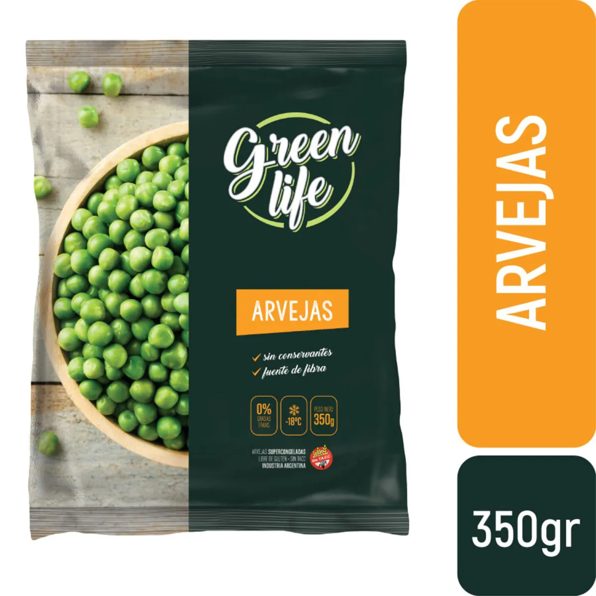 ARVEJAS VALLE DE ORO 350 G