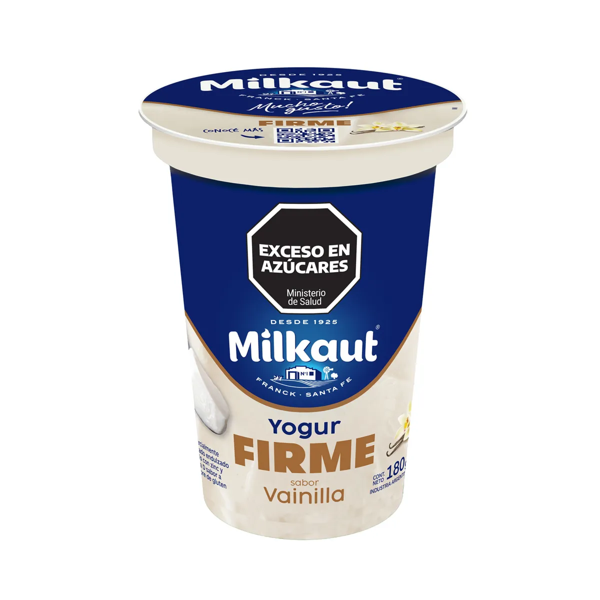 YOGUR MILKAUT FIRME VAIN. 180 G
