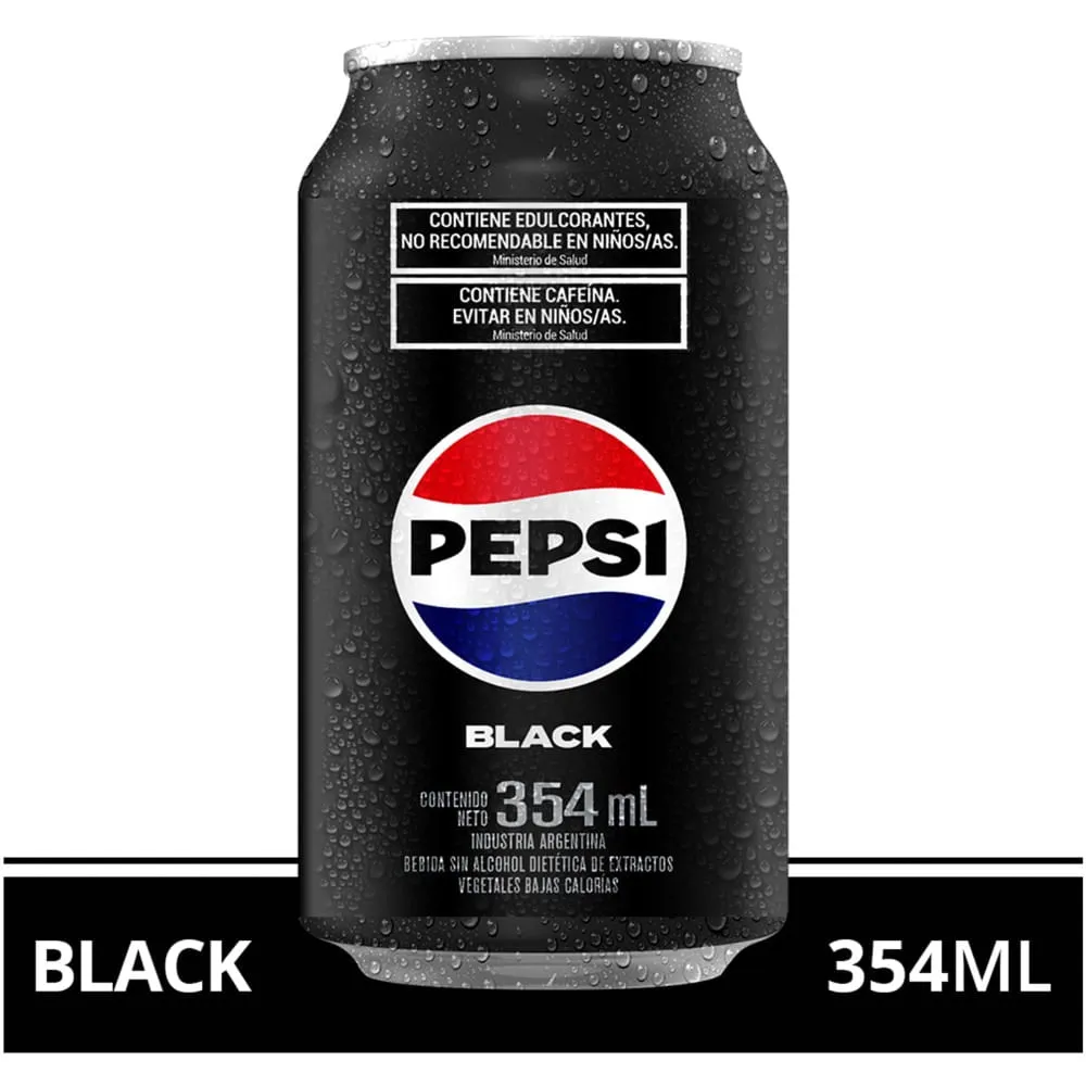 PEPSI BLACK 354 ML 