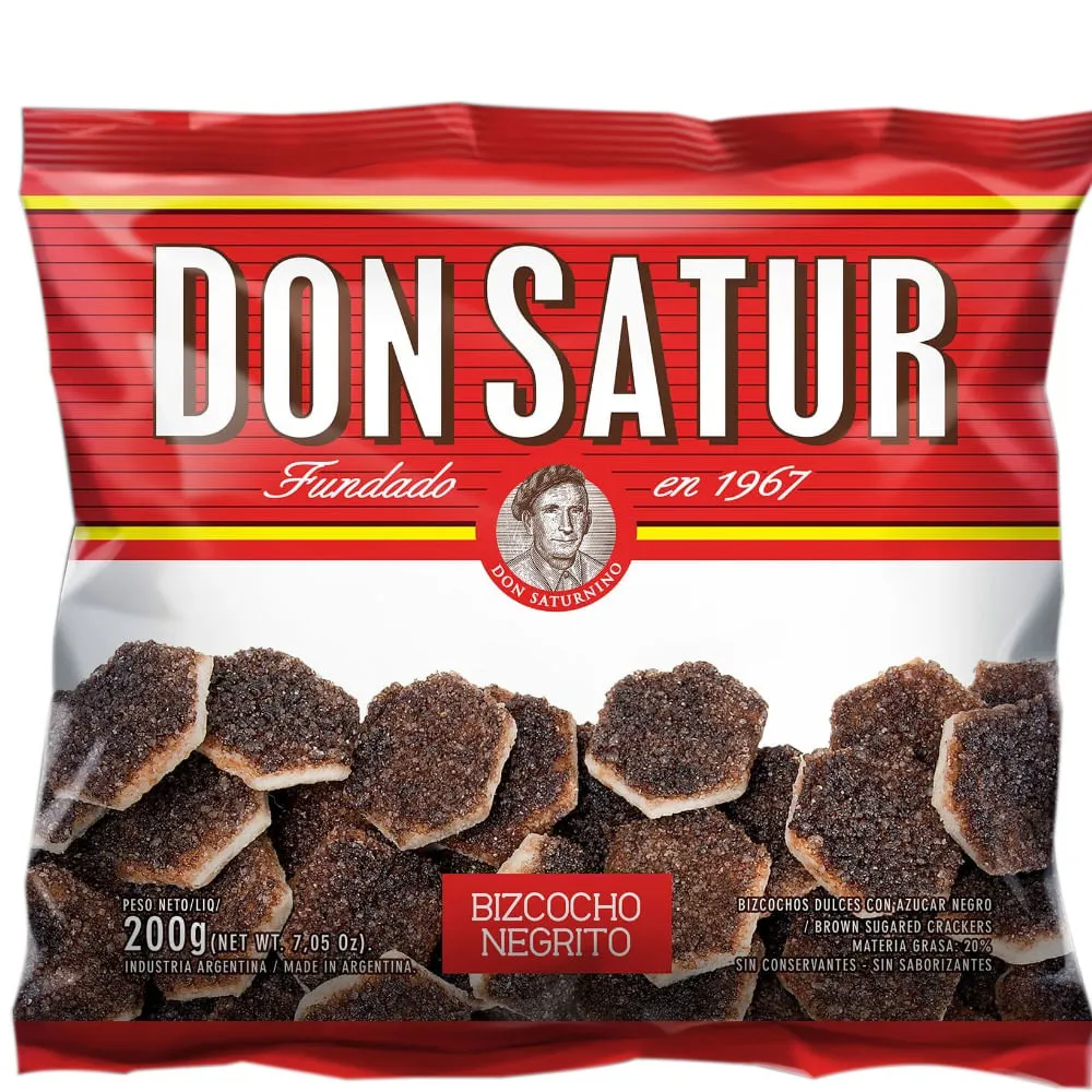 BIZC. DON SATUR  NEGRITOS 200 G