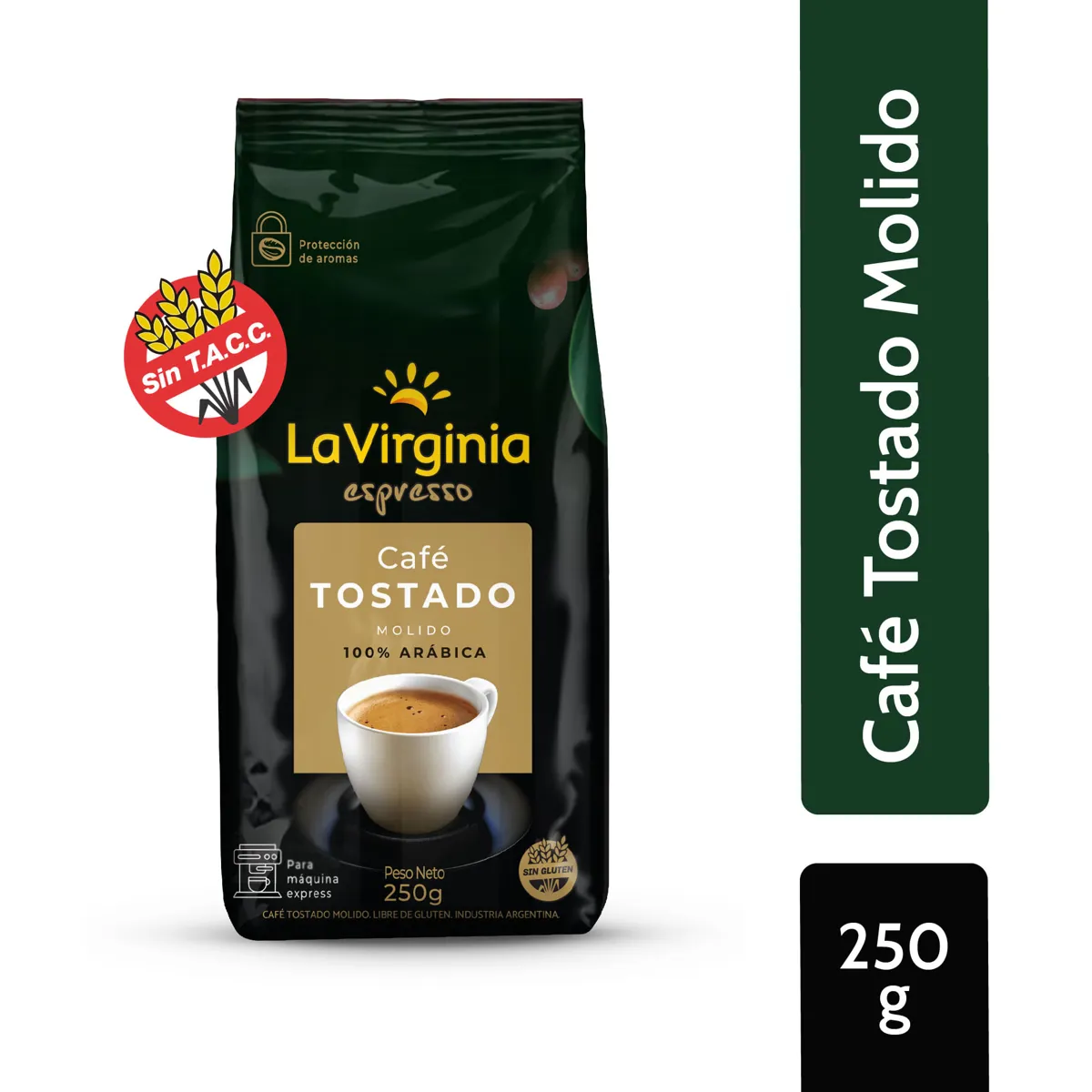 CAFE LA VIRG. ESPRESSO TOSTADO 250 G