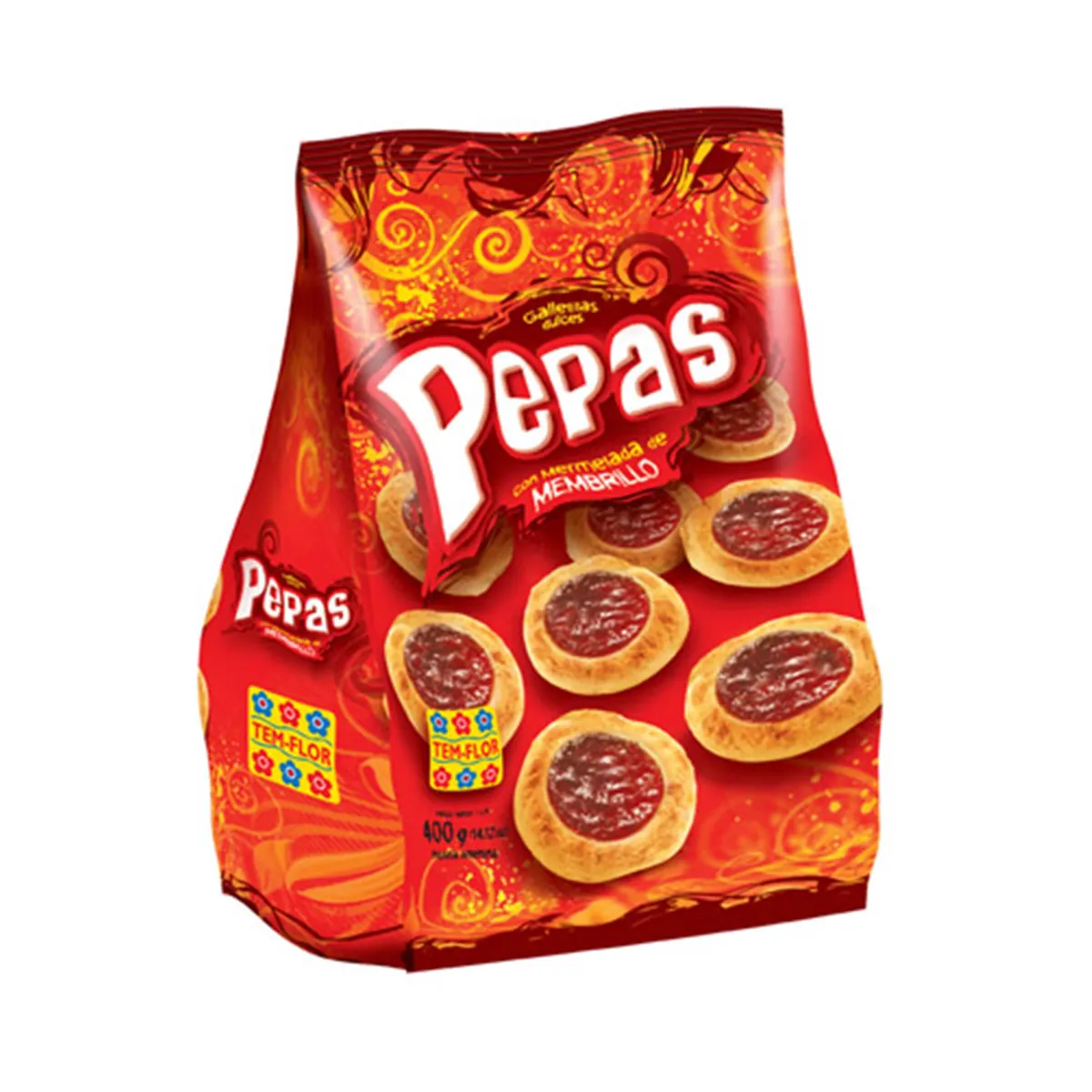 PEPAS AZUCARADAS TOCOÑATO 400 G