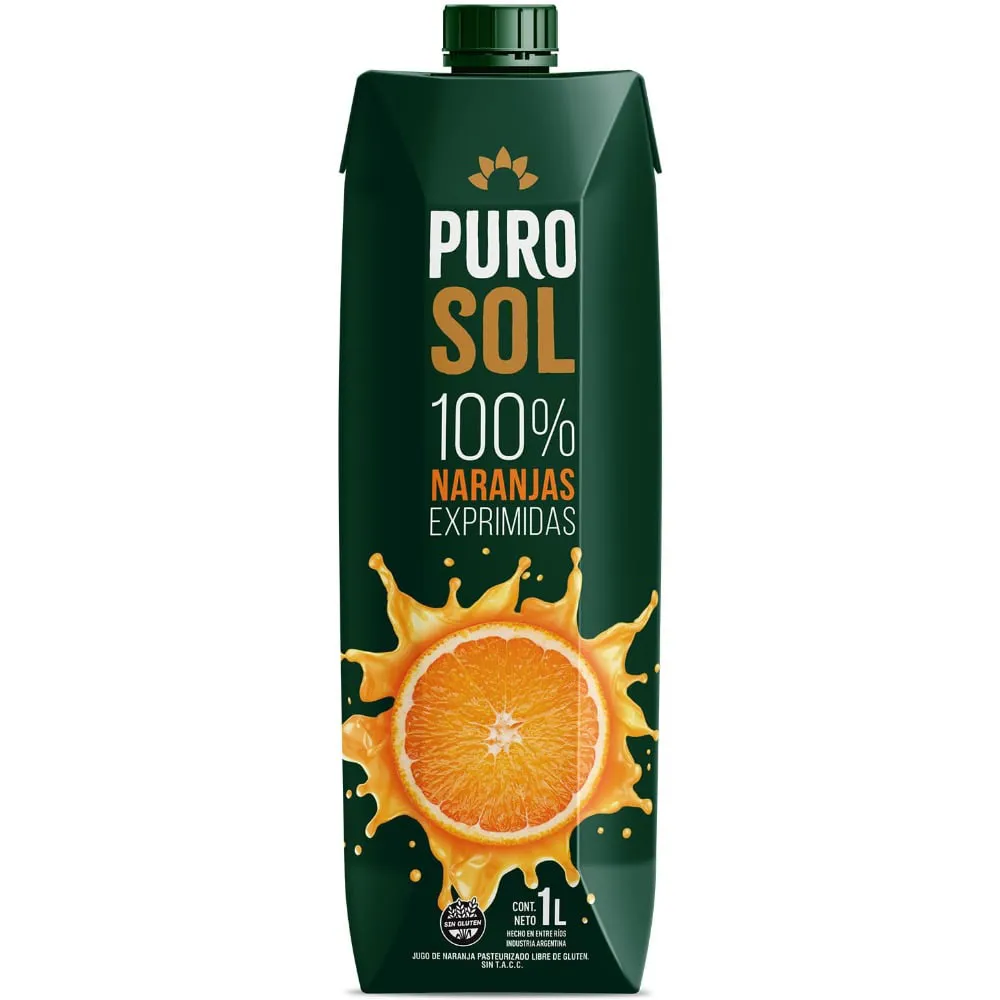 JUGO SOL NARANJA 1 L