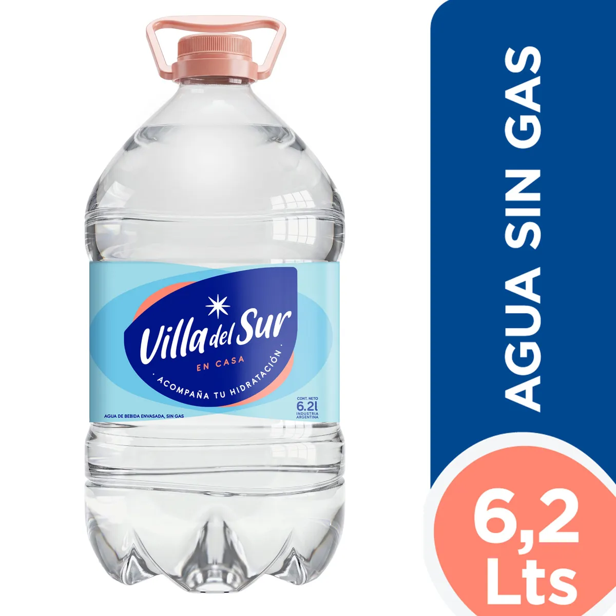 AGUA VILLA DEL SUR BIDON 6.2 L 