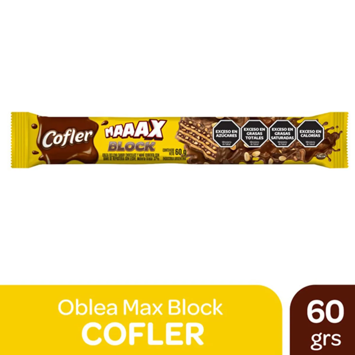 OBLEA BLOCK MAAX 60 G