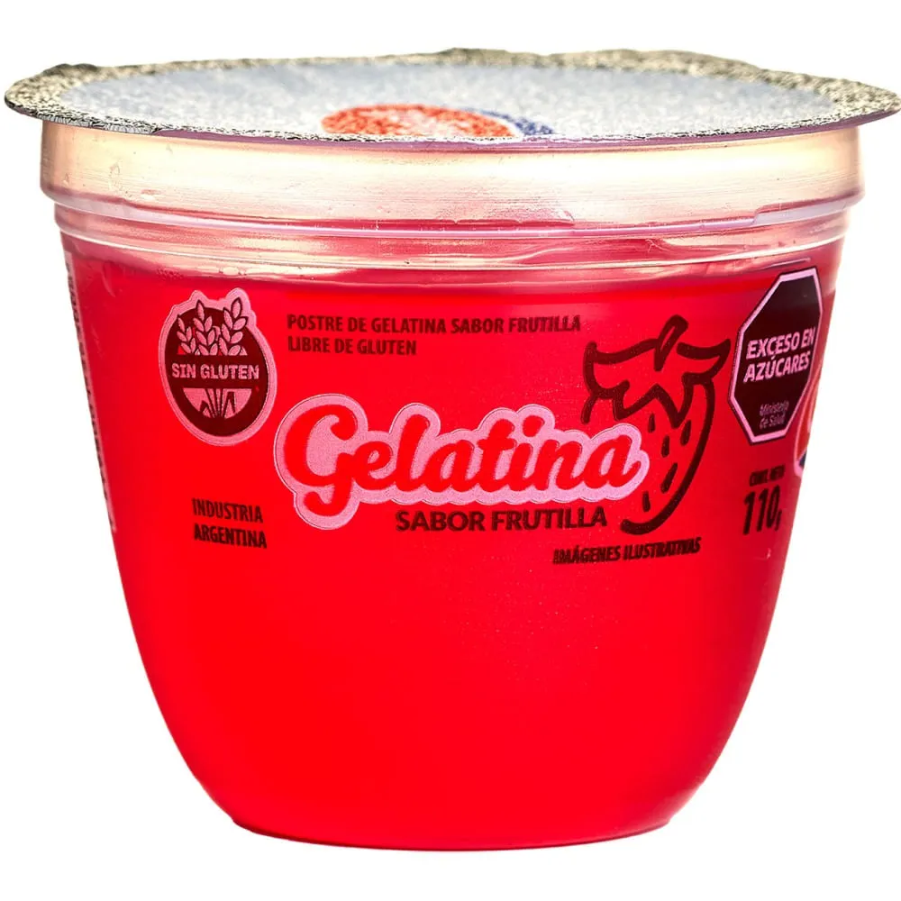 GELATINA FRUTILLA CREMIGAL 110 G