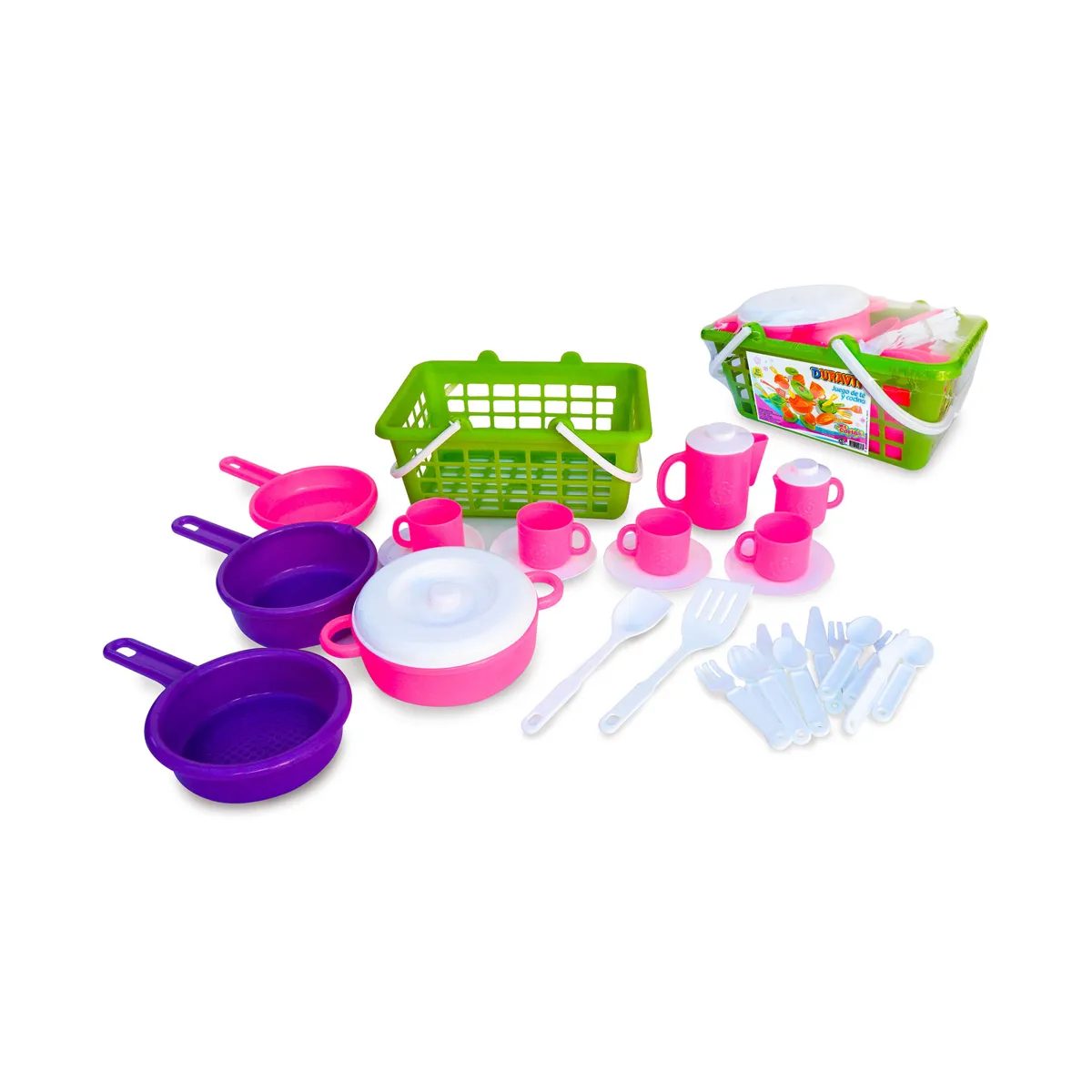 CANASTA SET DE COCINA Y TE 