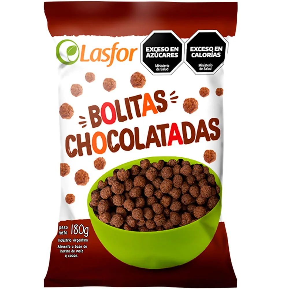 BOLITAS CHOCOLATADAS LASFOR 180 G