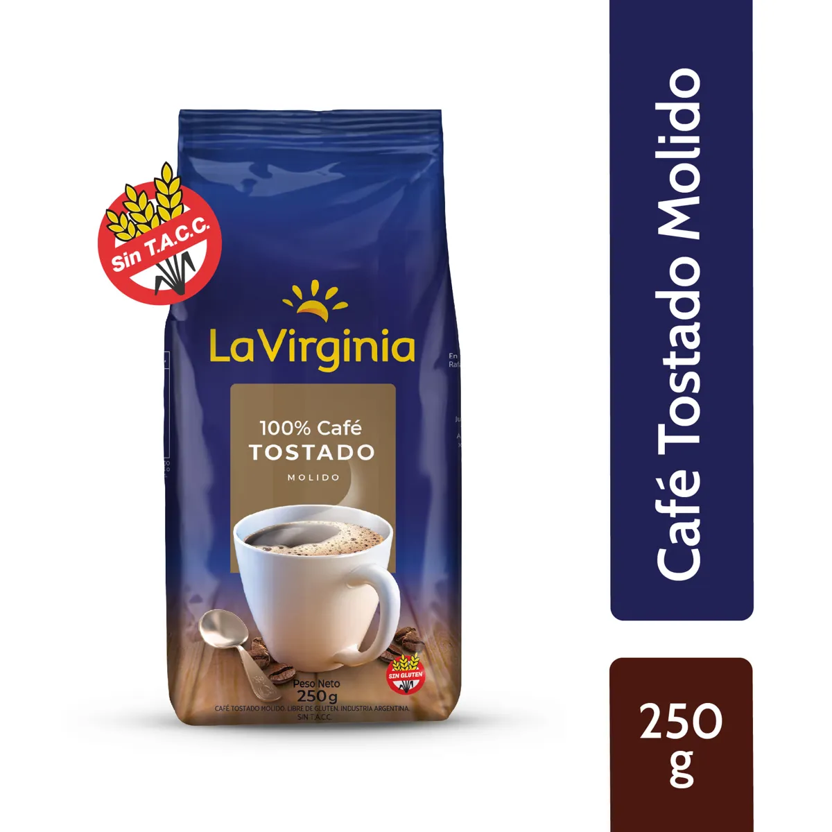 CAFE MOLIDO LV TOSTADO 250 GS 