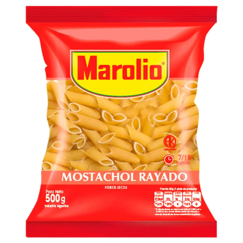 FIDEO MAROLIO MOSTACHOL 500 G