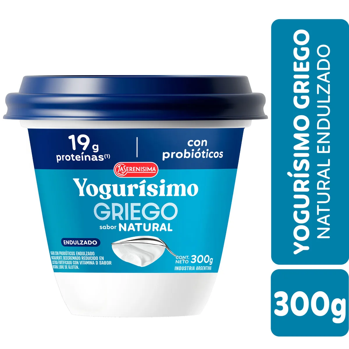 YOGUR NATURAL GRIEGO X 300 G