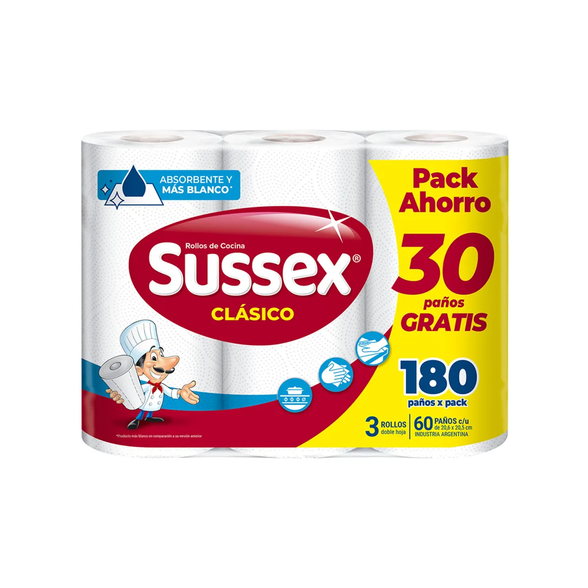 ROLLOS DE COCINA SUSSEX 3X60
