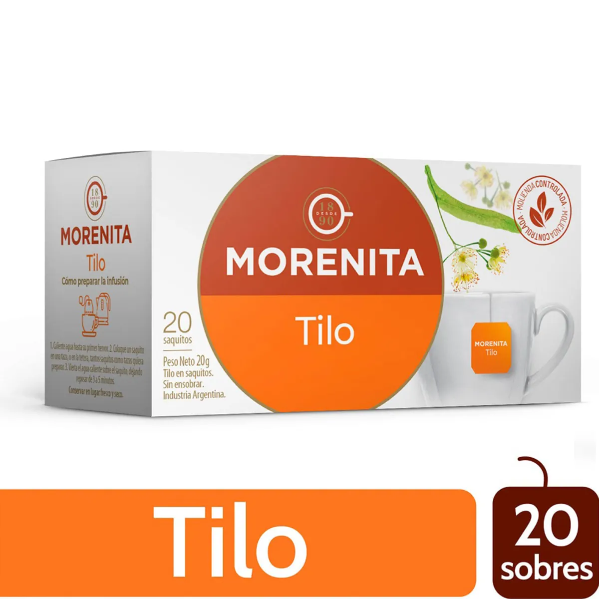 TE TILO LA MORENITA X 20 U.