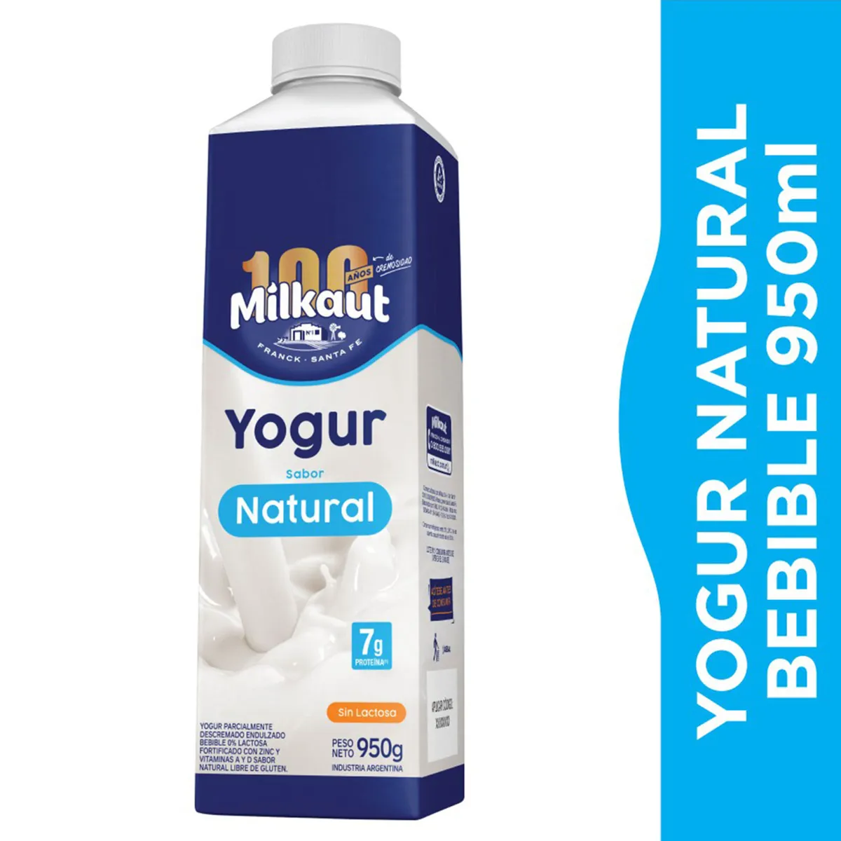 YOGUR NATURAL 950ML