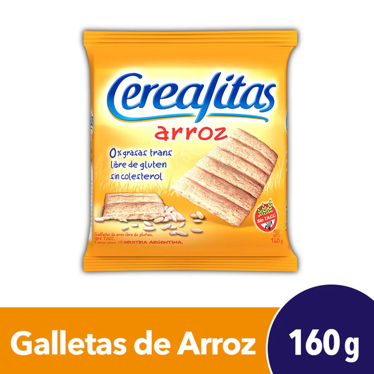 CEREALITAS ARROZ 160G