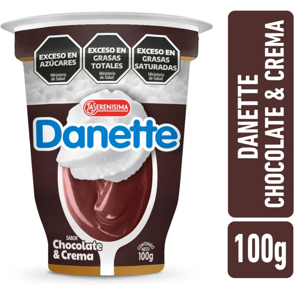 DANETTE CHOCOLATE Y CREMA