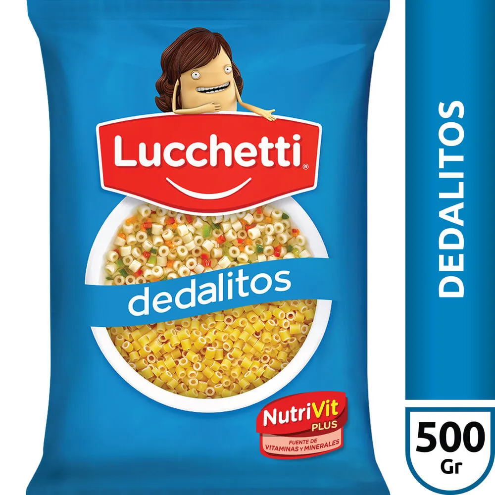 FIDEO LUCCHETTI DEDALITOS 500G